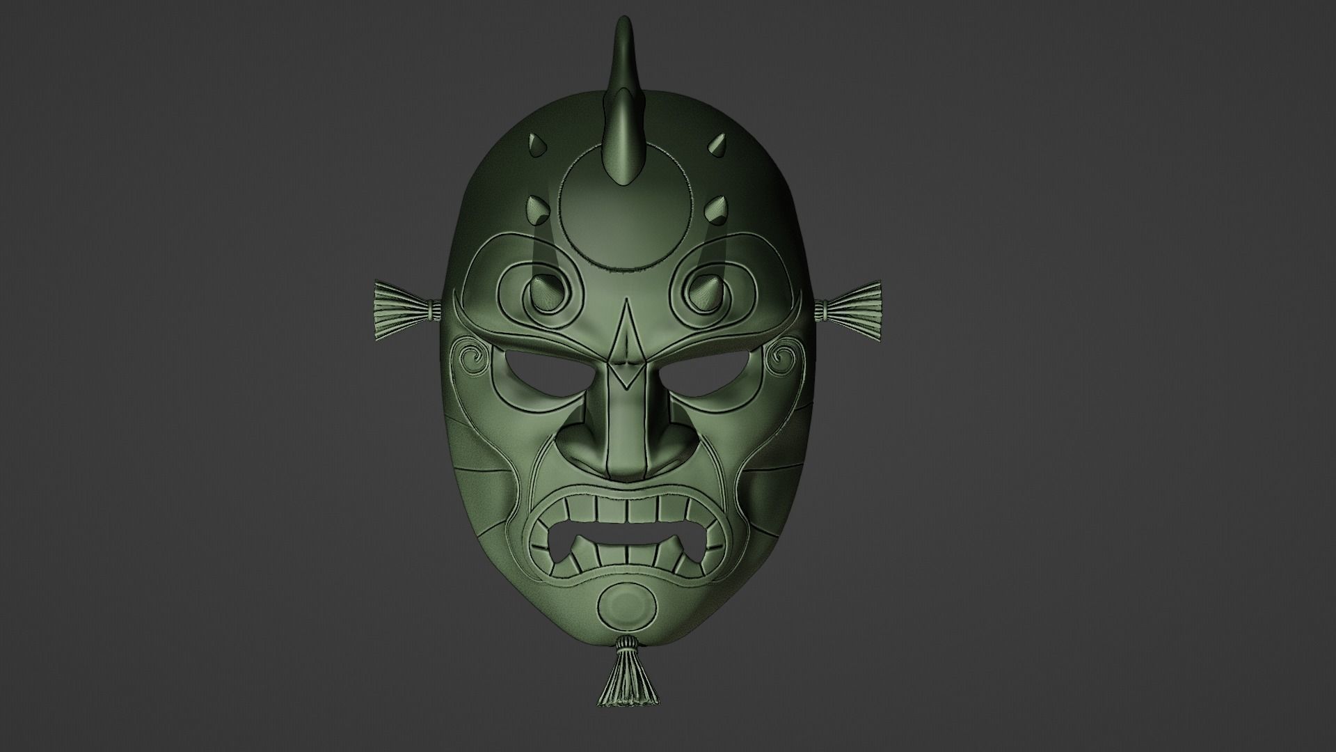 Mortal Kombat Drahmin Mask Oni 3D print model_13