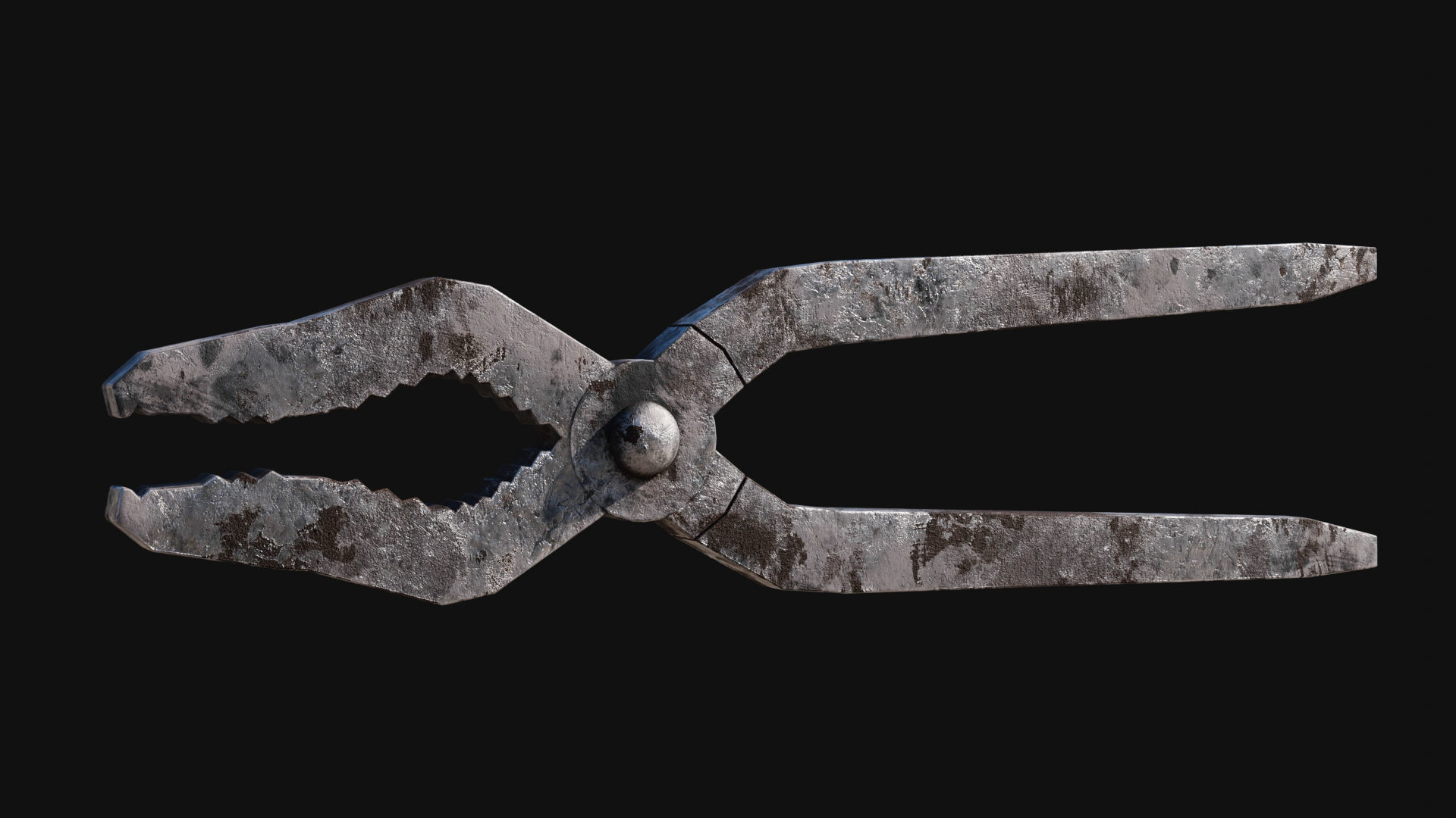 Low-Poly Nipper by Nikdox Low-poly 3D model_7