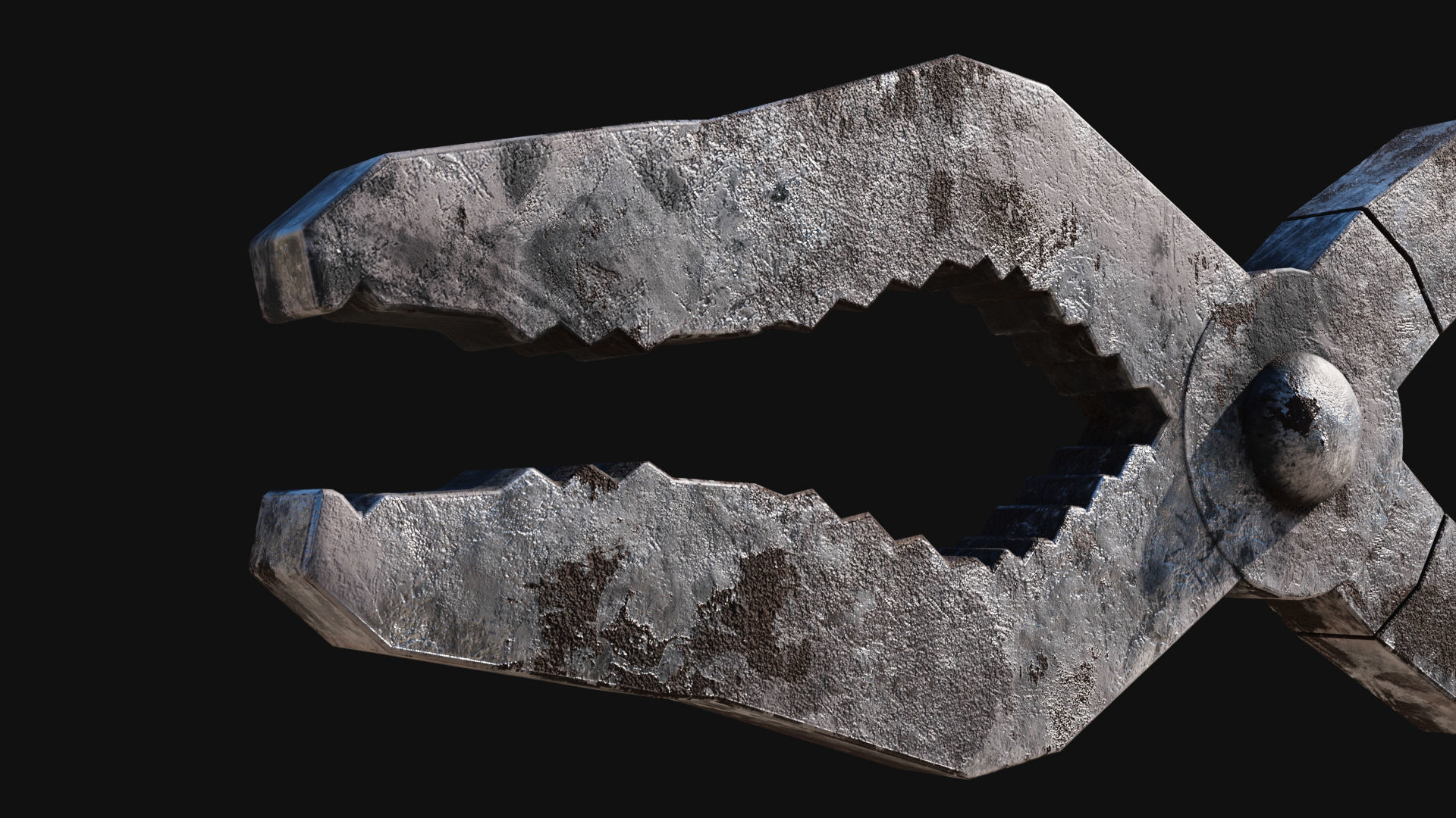 Low-Poly Nipper by Nikdox Low-poly 3D model_3