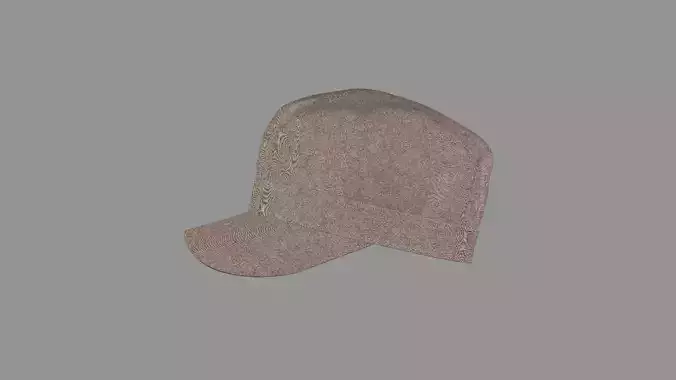 Basic Cap Sun Hat Low-poly 