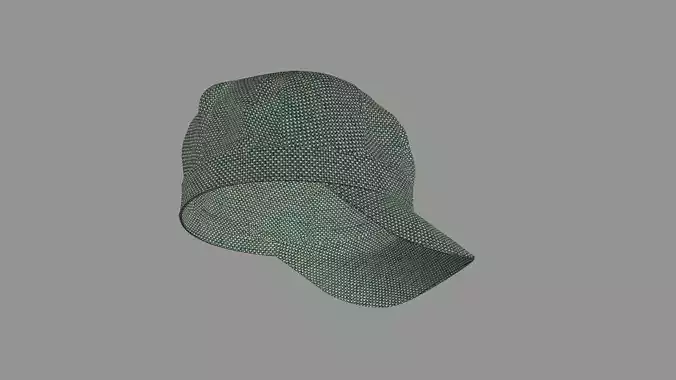 Basic Cap Hat Low-poly 