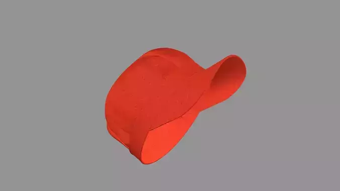 Basic Cap Sun Hat Low-poly 