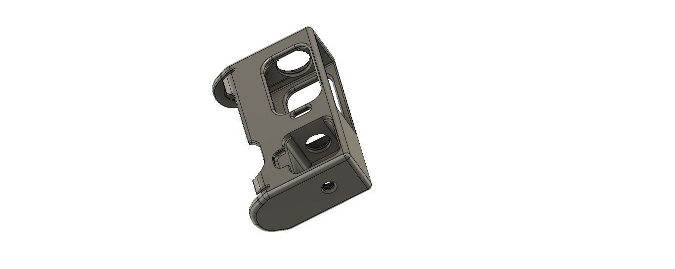 Boro Mechanical Mod double window SLIM PRC connector PROTOCOL 3D print model_7