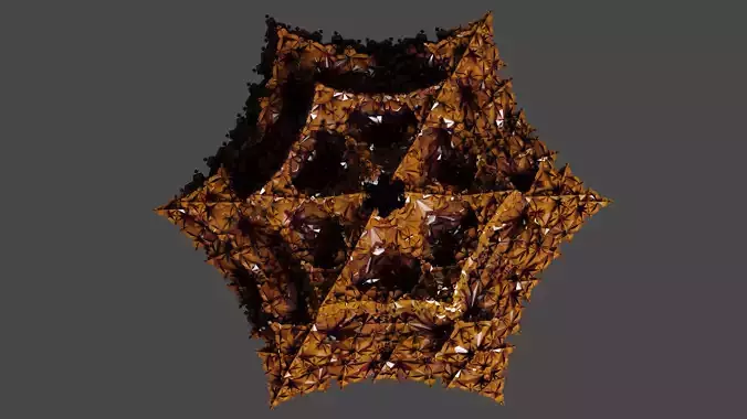 religion kaleidoscope decorative accessories 3D model