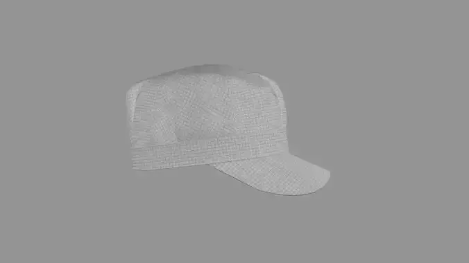Basic Cap Hat Low-poly 