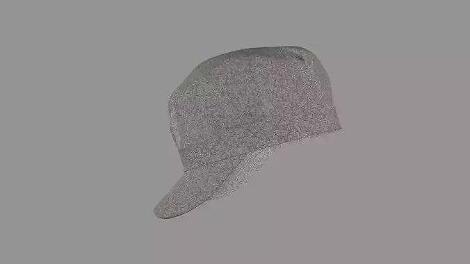 Basic Cap Sun Hat Low-poly 