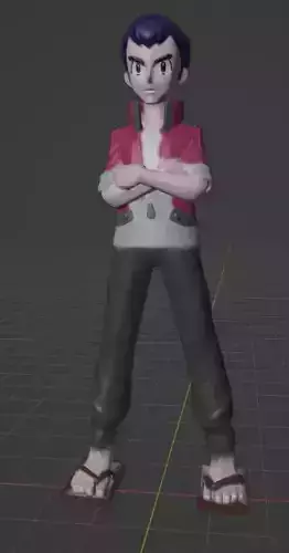 Norman gym leader 3D print model