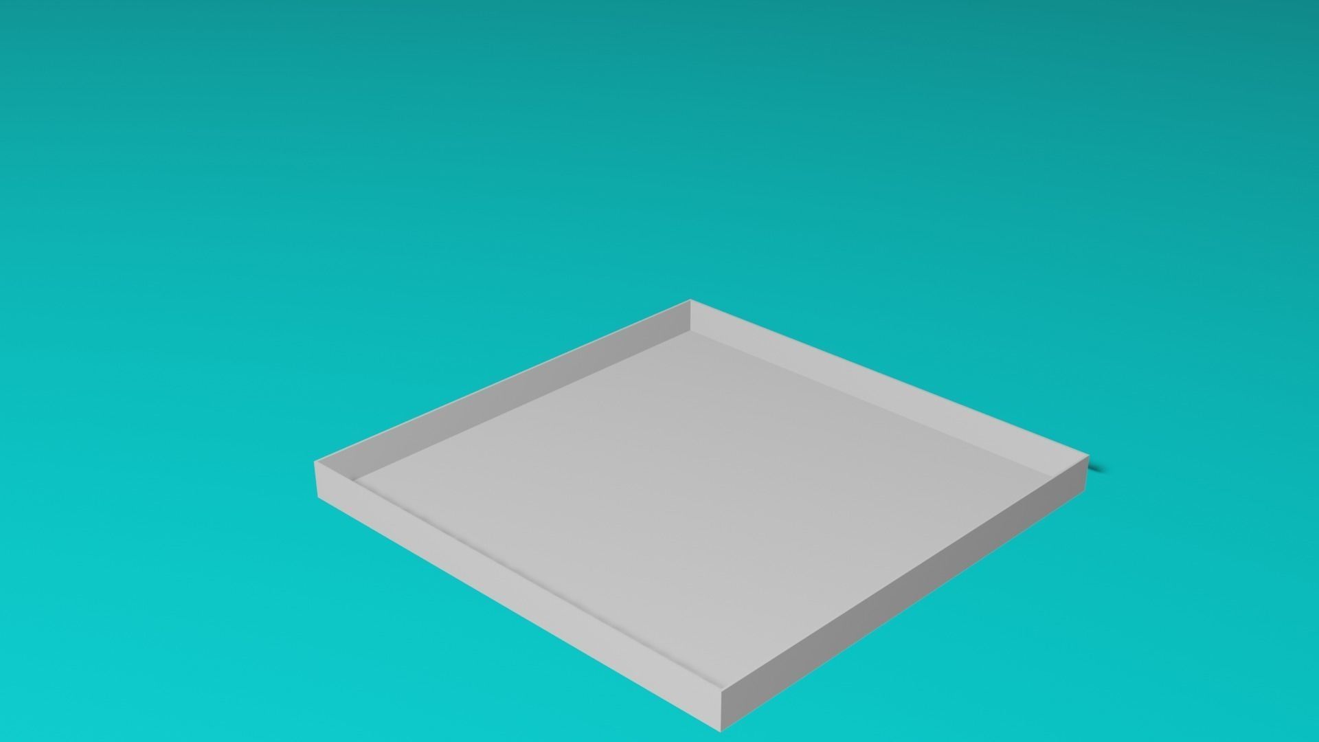 Lowpoly Pizza Low-poly 3D model_4