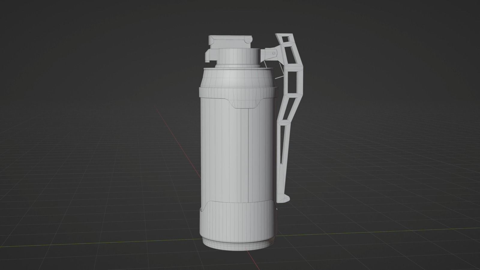 Grenade cans Low-poly 3D model_20