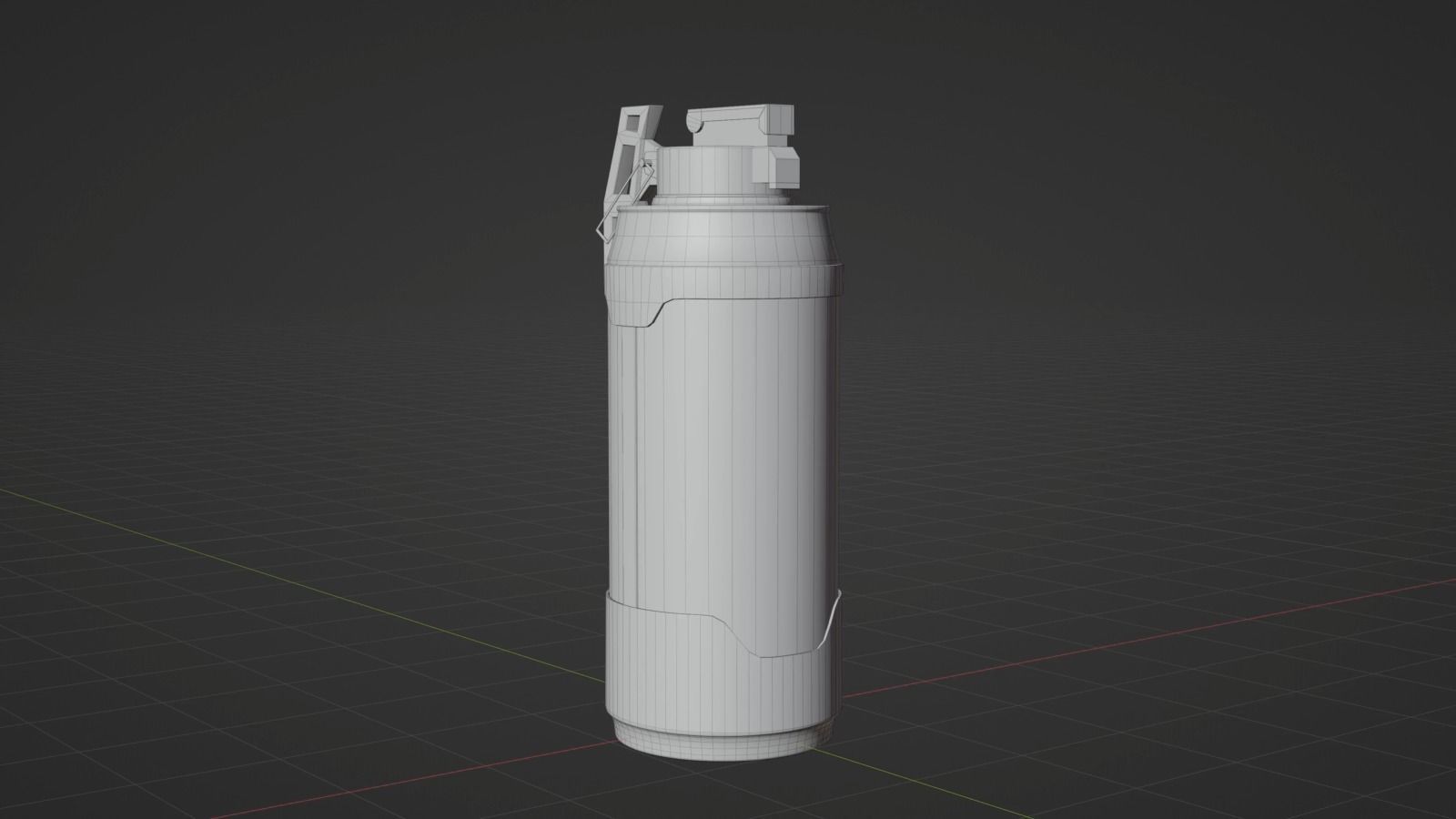 Grenade cans Low-poly 3D model_19