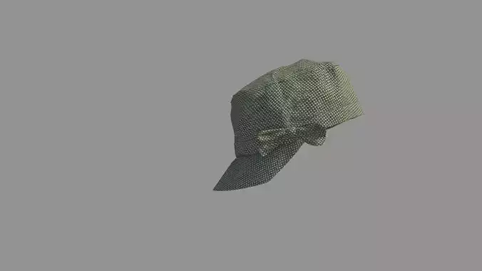 Basic Cap Hat Low-poly 