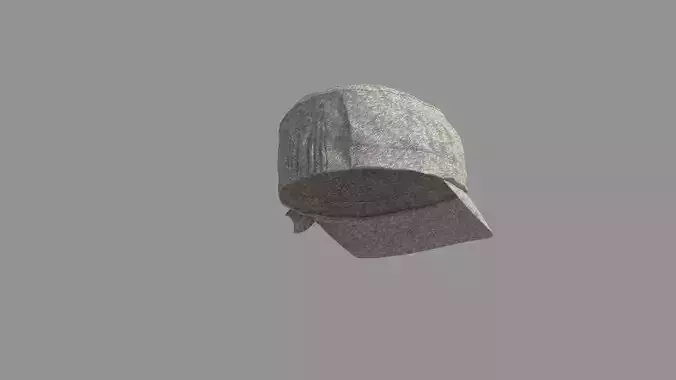 Basic Cap Sun Hat Low-poly 