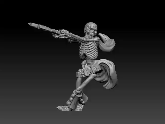 AXE SKELTON READY TO 3D PRINT