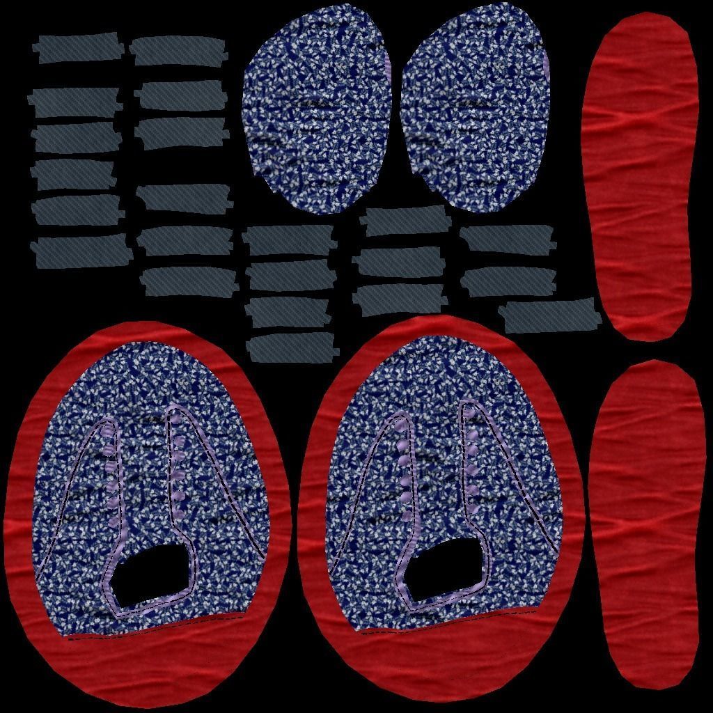 new charater  for blender  3D model_6