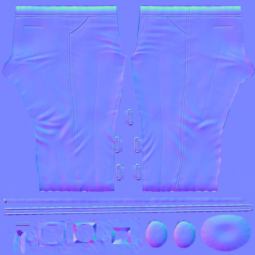 new charater  for blender  3D model_11