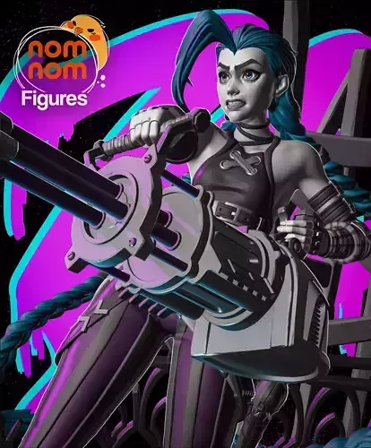 Jinx - Arcane 3D print model