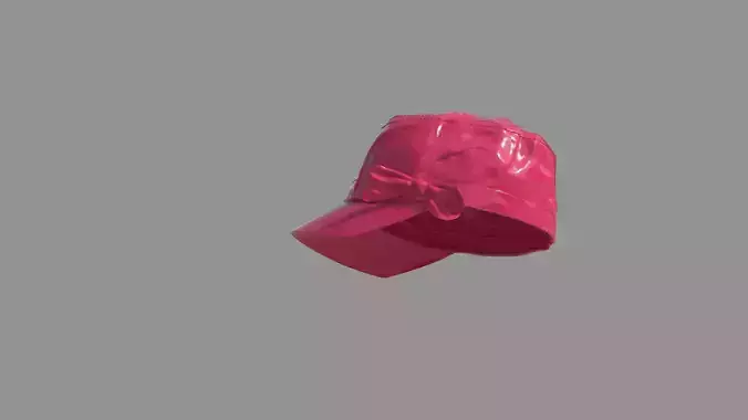 Basic Cap Sun Hat Low-poly 