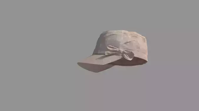 Basic Cap Sun Hat Low-poly 