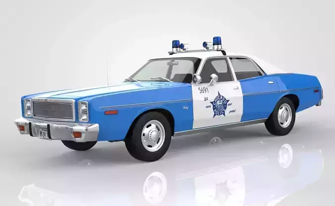 Plymouth Fury Police 1977