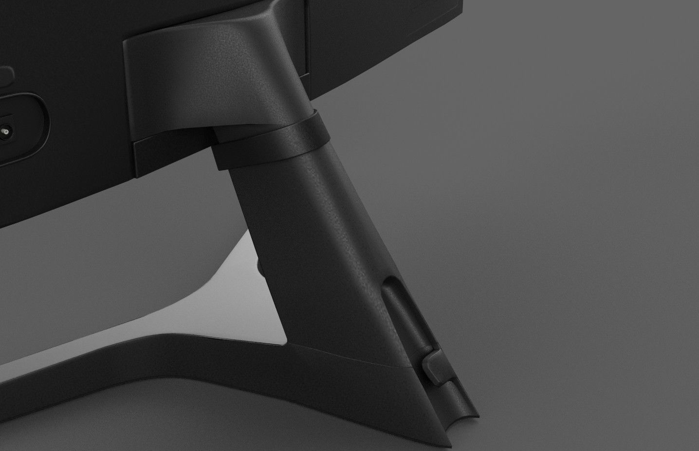 Samsung 24 inch LED Low-poly 3D model_7