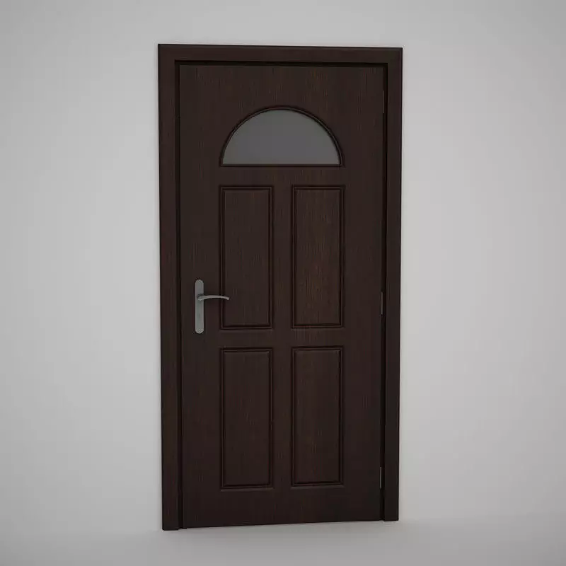 CGAxis Door 3D model_0