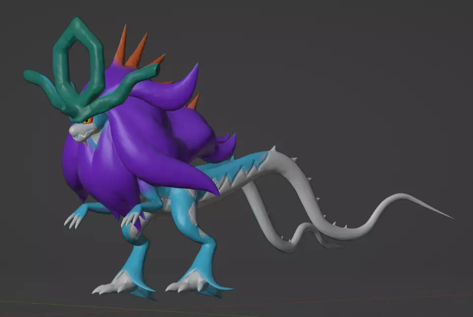 Walking Wake 3D print model_0