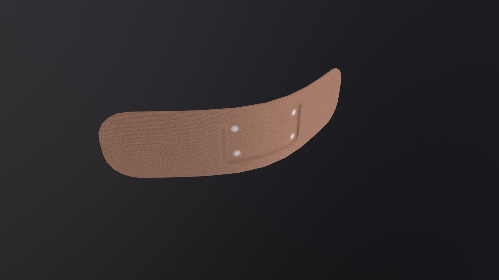 Sticking Plaster 3D Model Low-poly 3D model_4