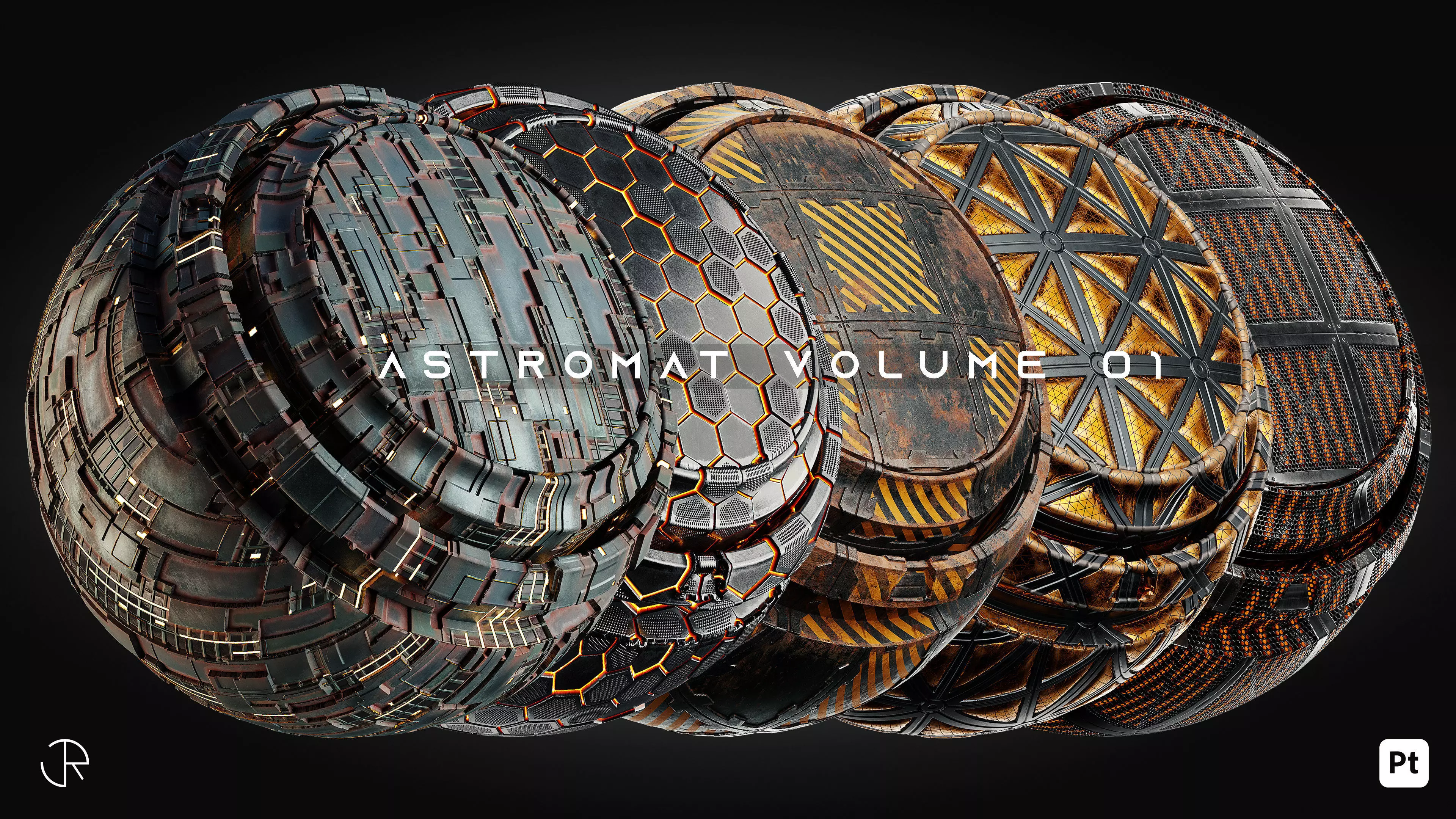 AstroMat Vol 01 Sci-Fi Smart Materials Sci-Fi pattern Texture