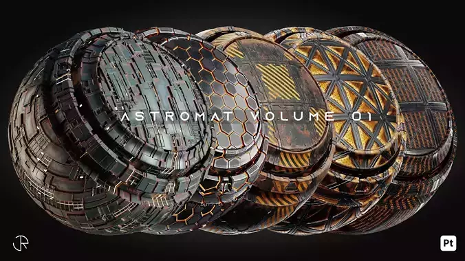 AstroMat Vol 01 Sci-Fi Smart Materials  Sci-Fi pattern