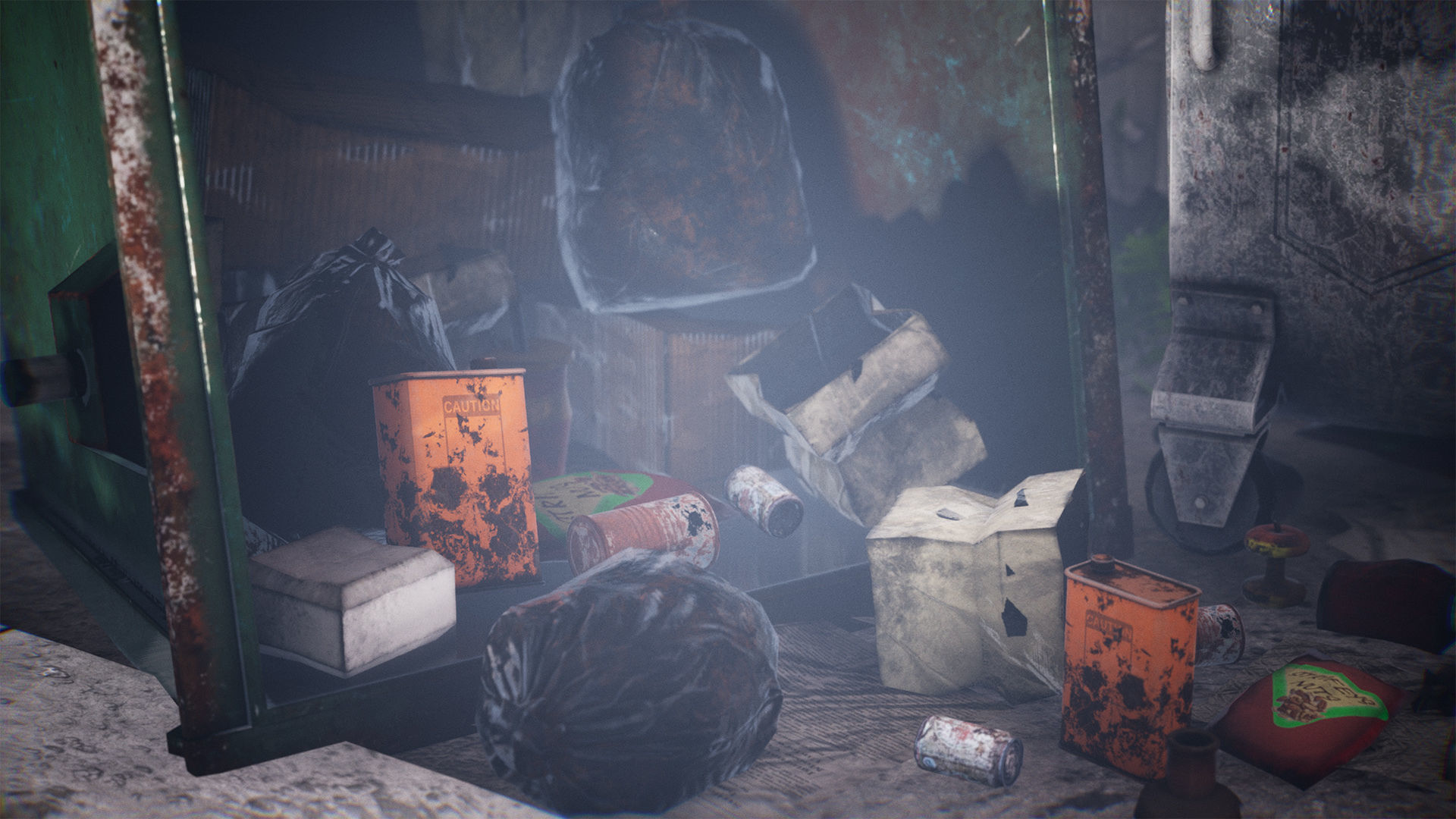 Garbage and Trash Package 60 Assets Low-poly 3D model_8