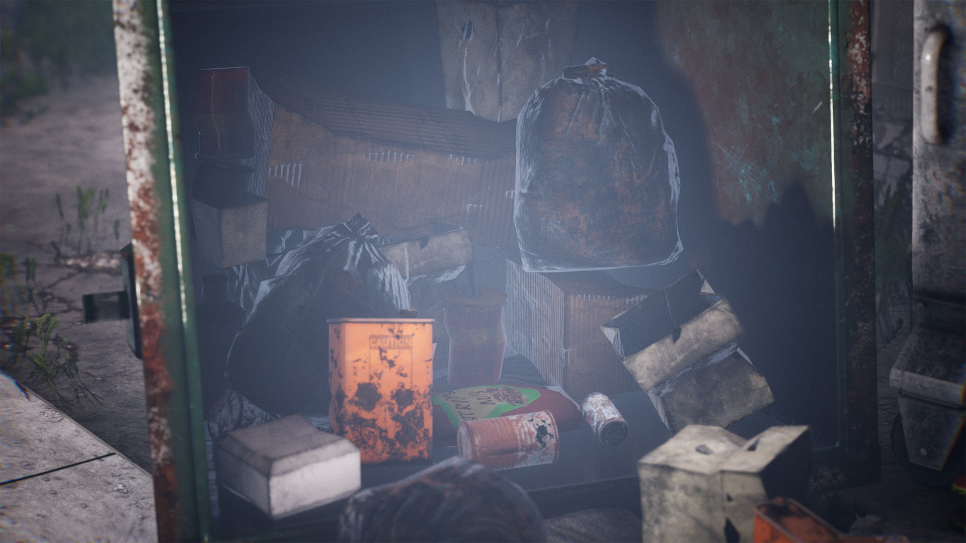 Garbage and Trash Package 60 Assets Low-poly 3D model_6