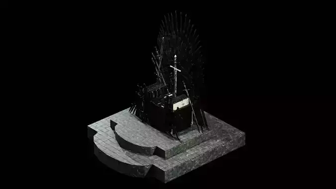 game of thron 3D model