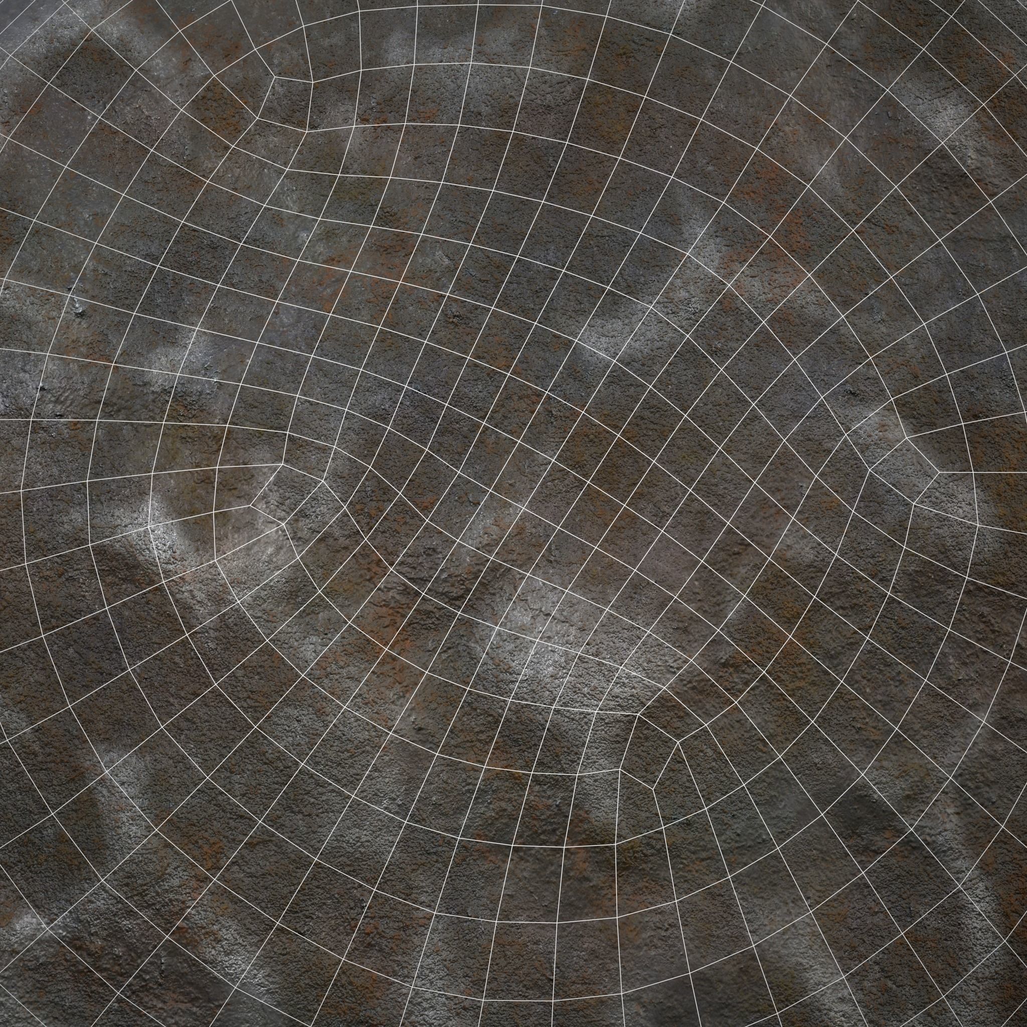 Medieval Engraved Horse Coin  Low-poly 3D model_8