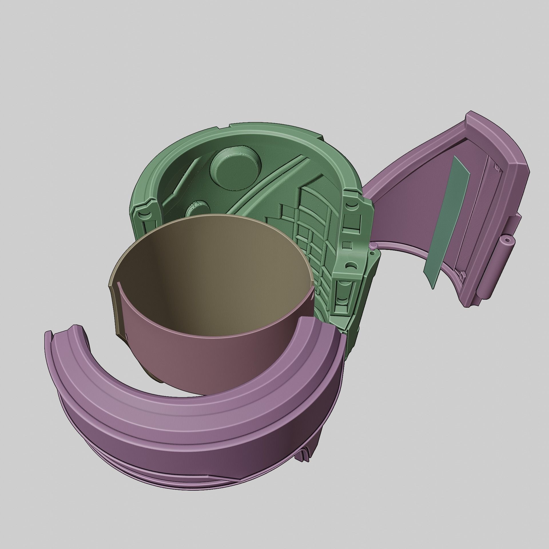 Spider Man multiverse travel device  3D print model_10