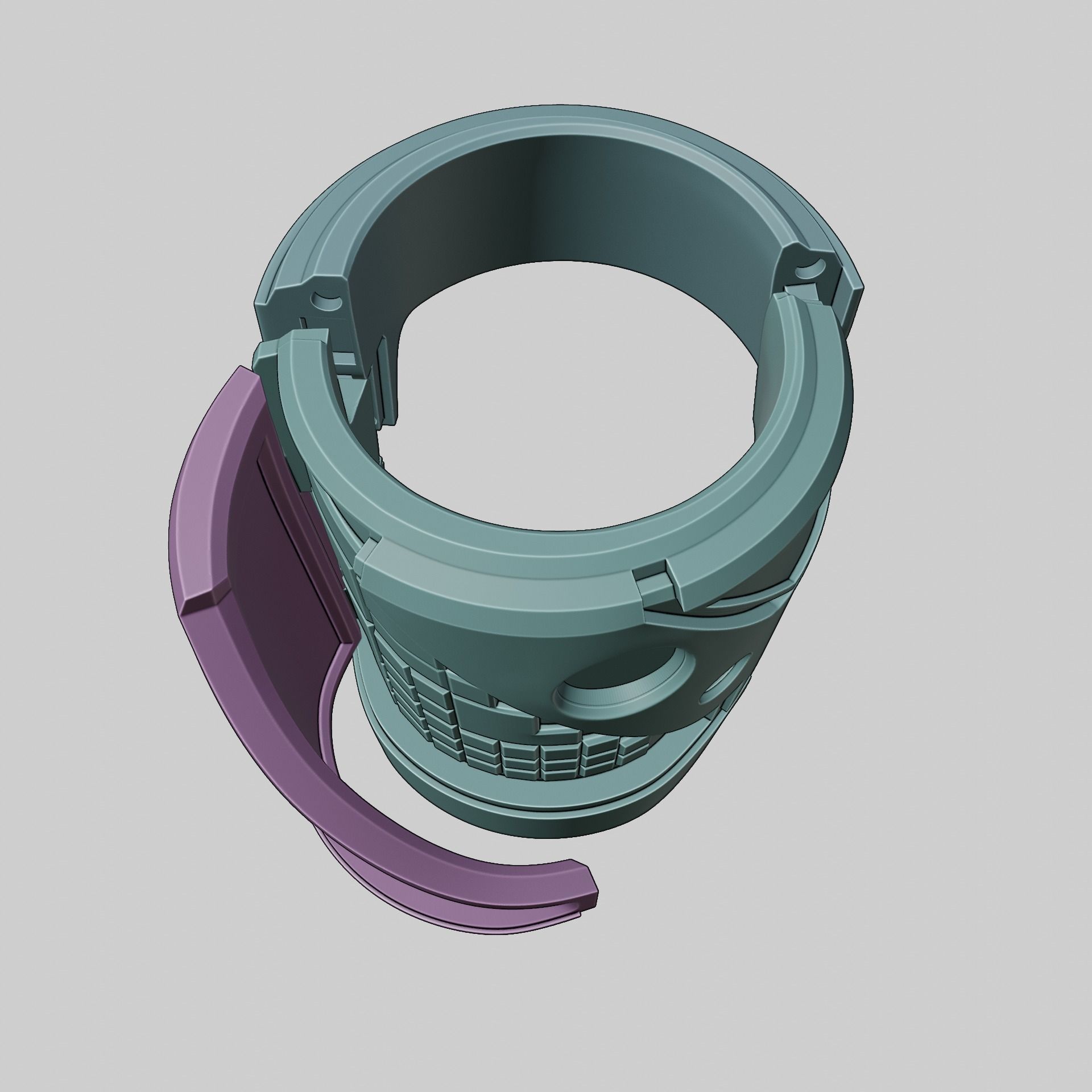 Spider Man multiverse travel device  3D print model_14