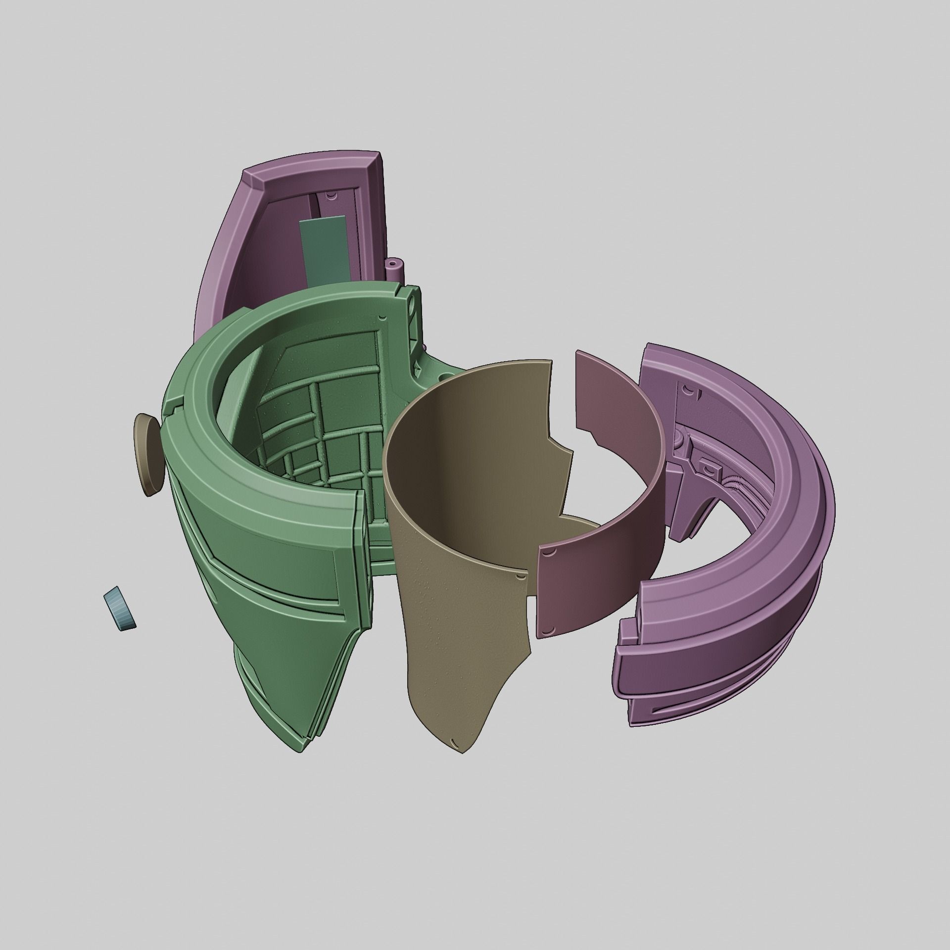 Spider Man multiverse travel device  3D print model_11