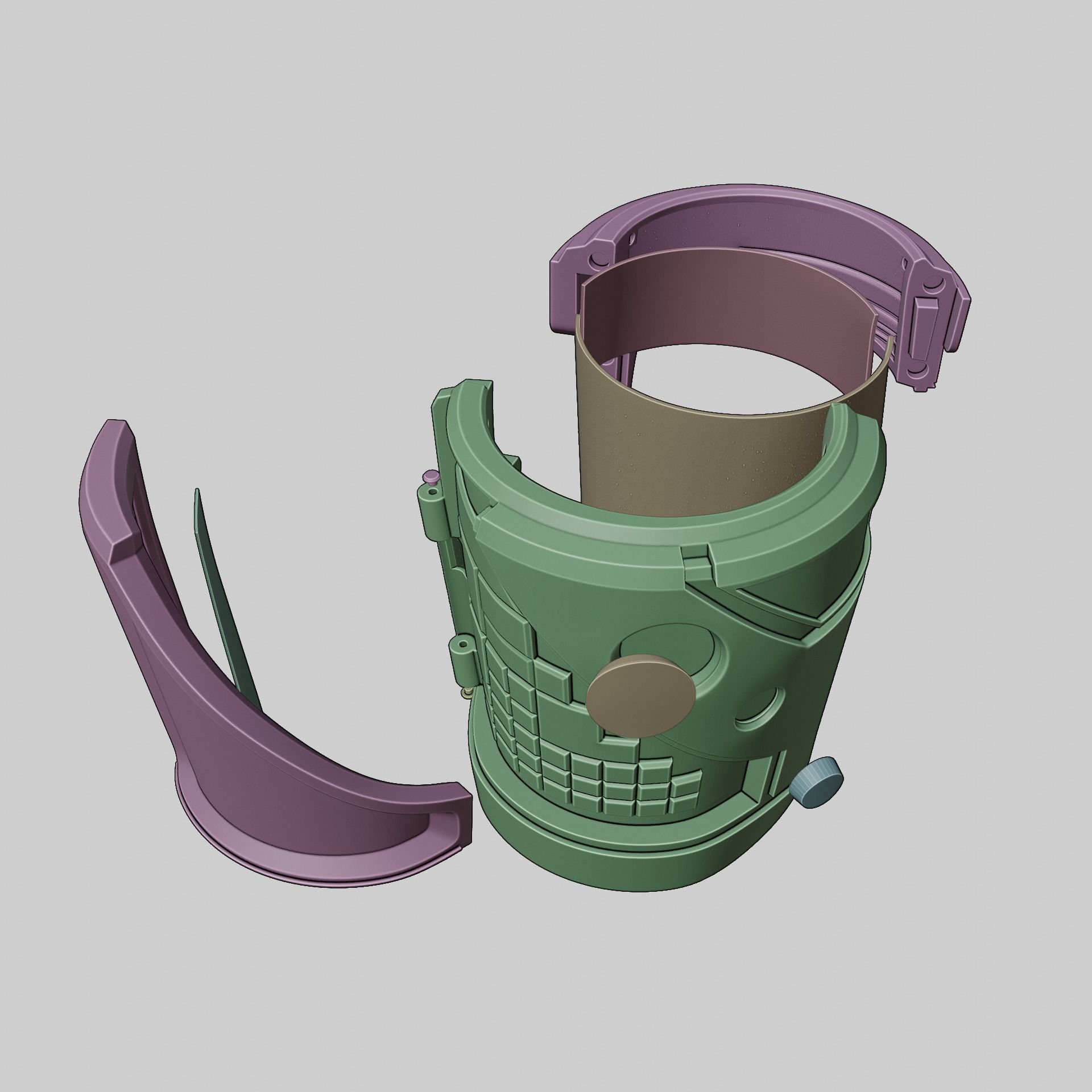 Spider Man multiverse travel device 3D print model_12