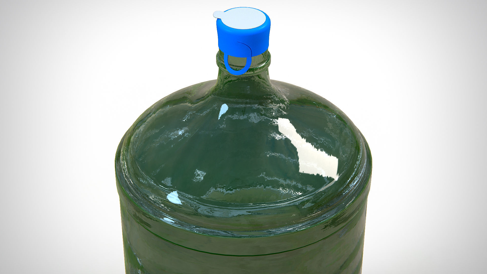 Bottle PBR Low-poly 3D model_1