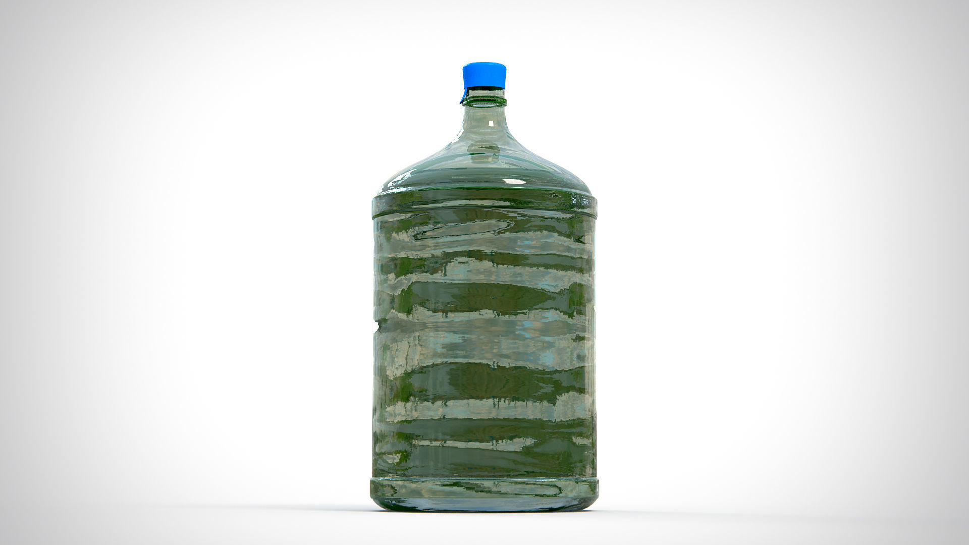 Bottle PBR Low-poly 3D model_4