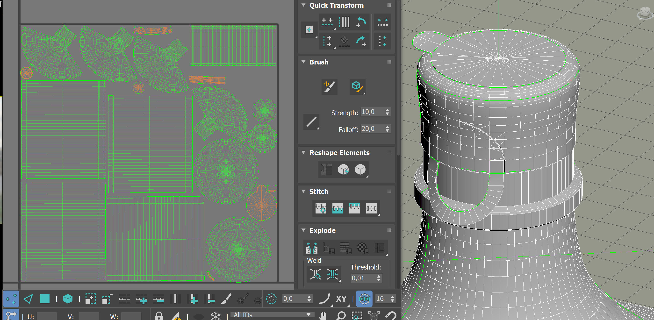 Bottle PBR Low-poly 3D model_5