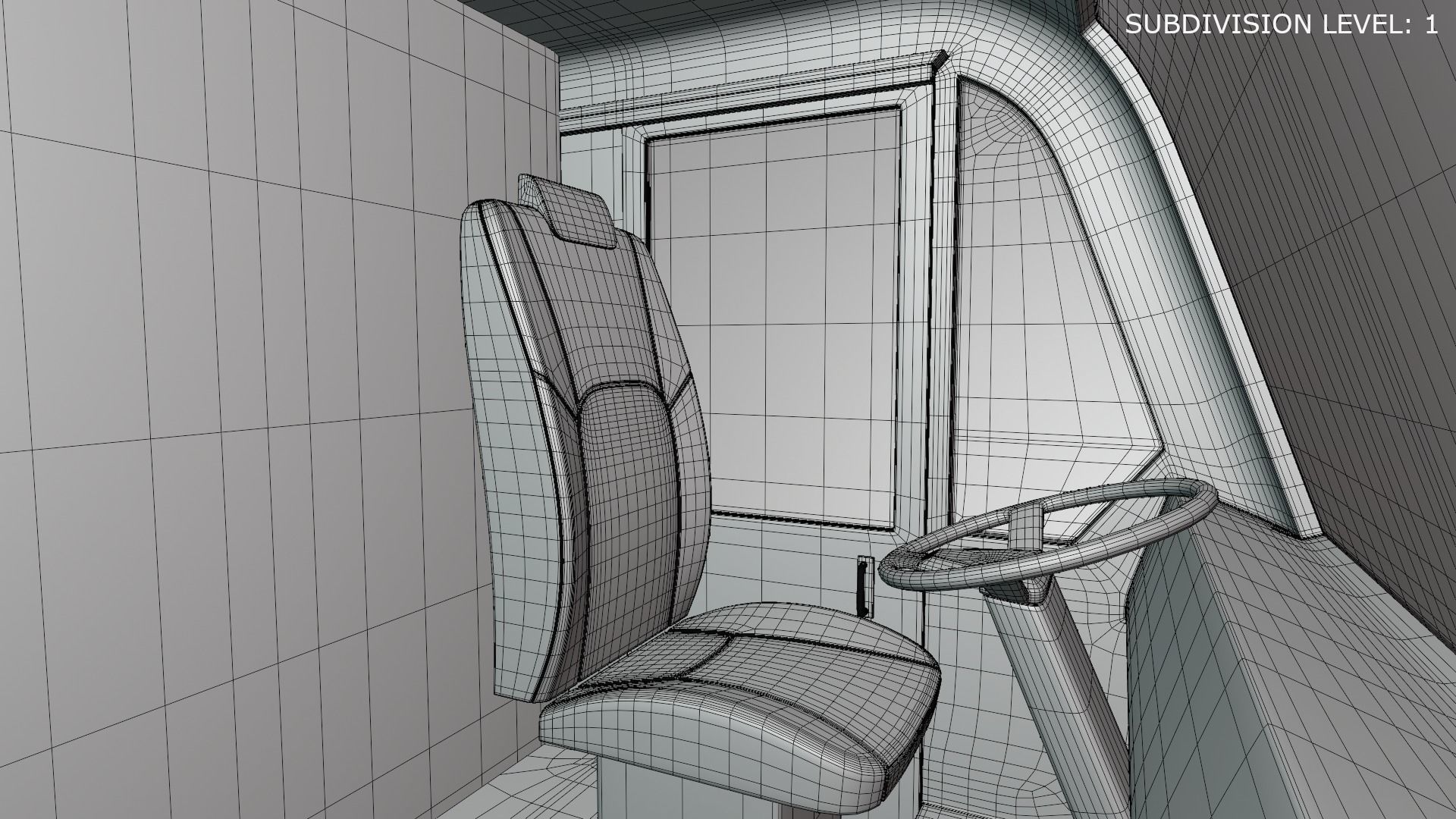 Delivery van concept 2023 3D model_18