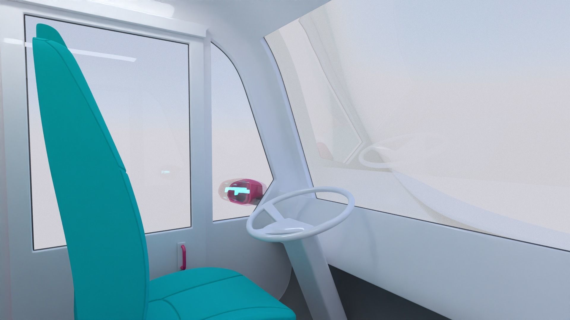 Delivery van concept 2023 3D model_14