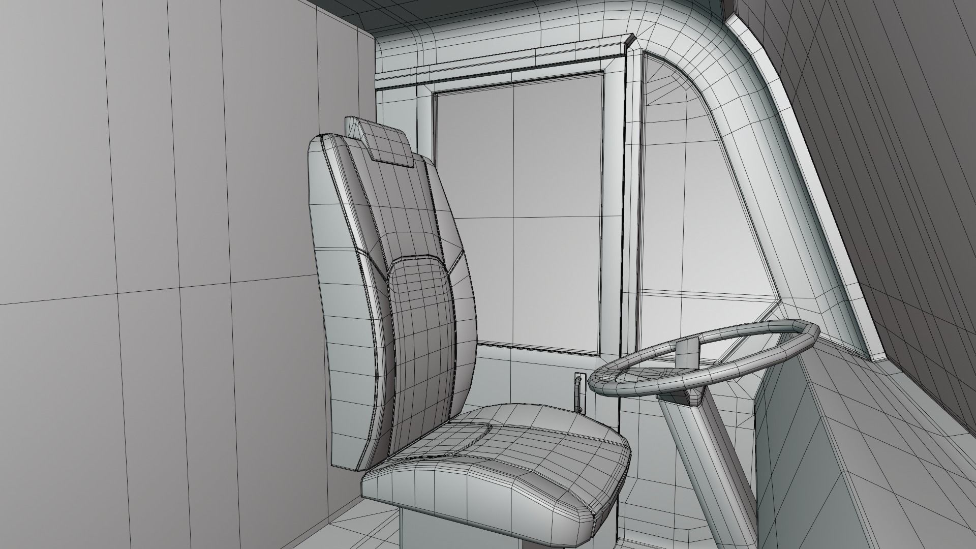 Delivery van concept 2023 3D model_17