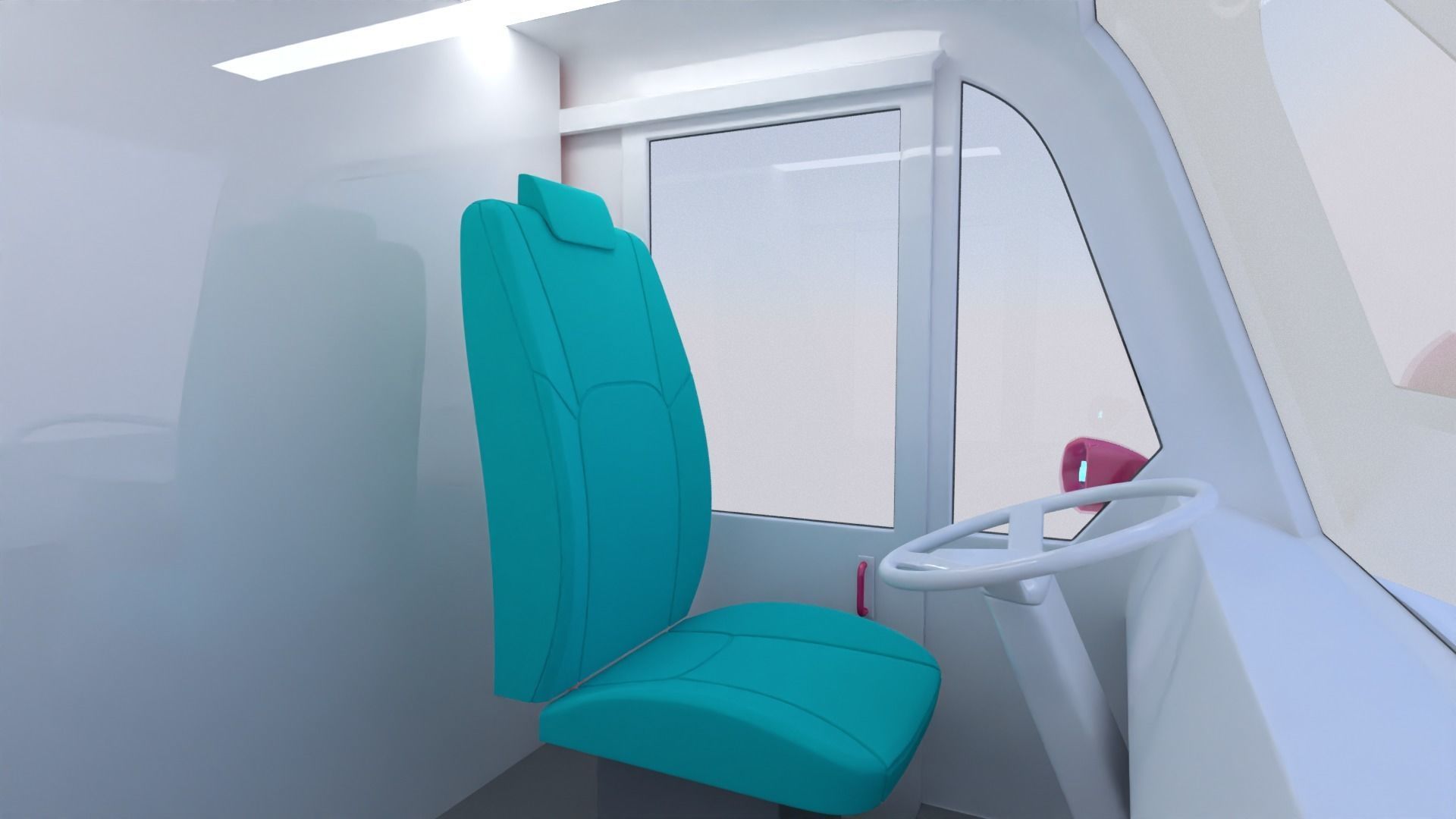 Delivery van concept 2023 3D model_16