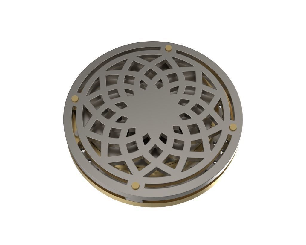 Diamond Mosque and Crescent  3D print model_6