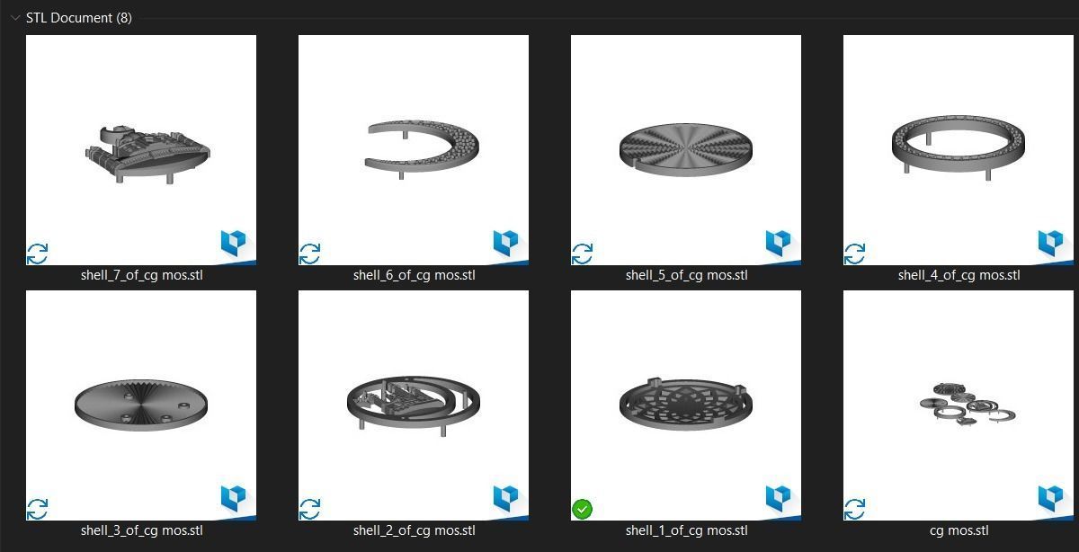 Diamond Mosque and Crescent  3D print model_8