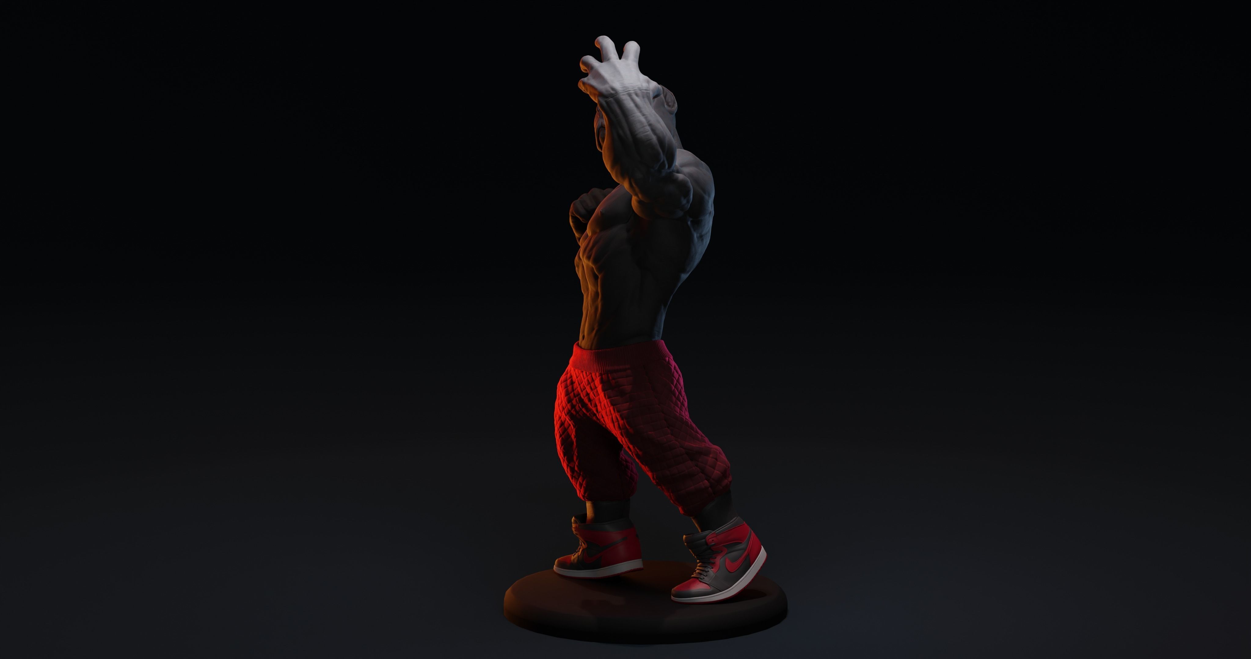 PITBULL UNWAVERING STRENGTH 3D print model_8