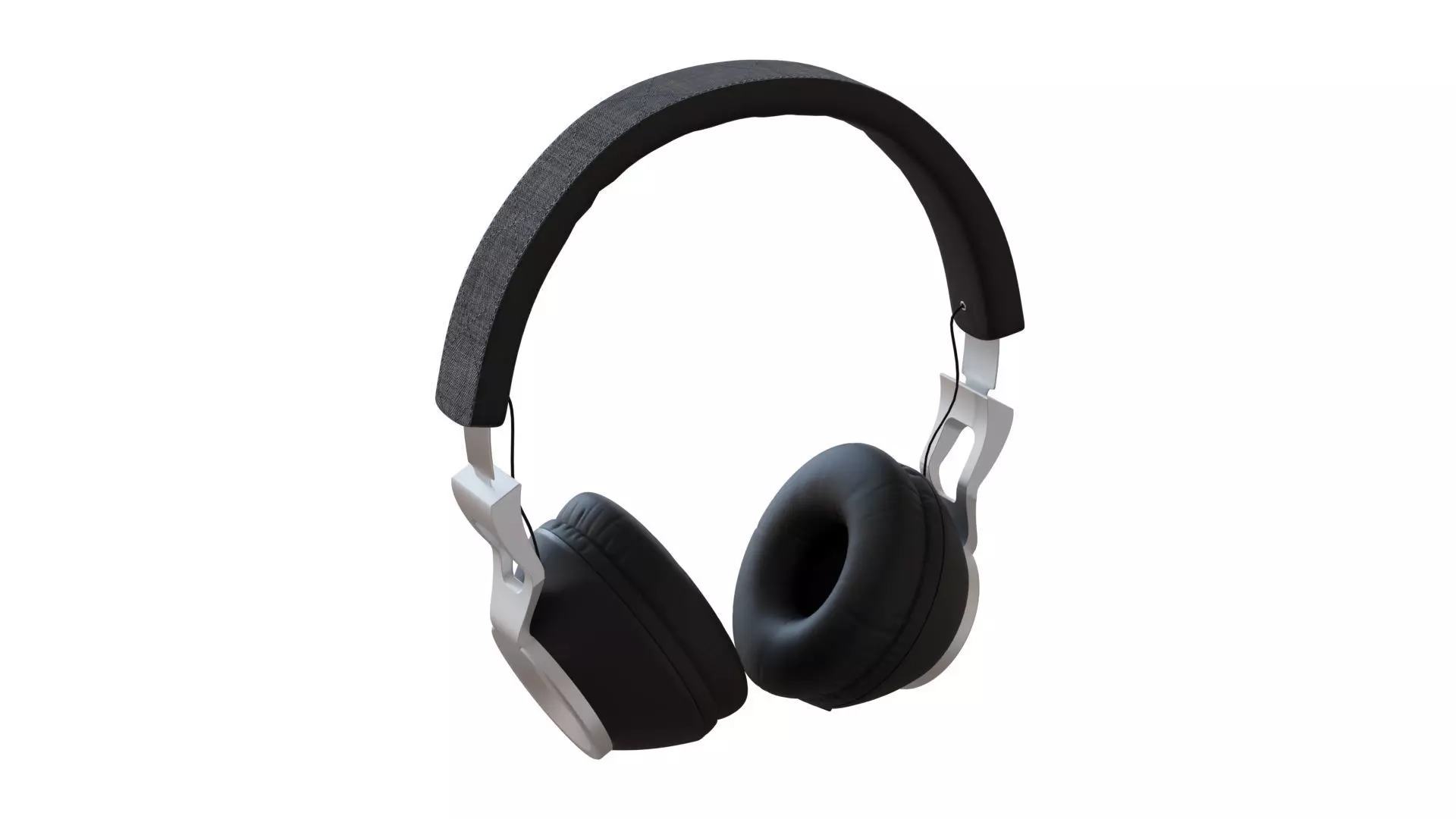 Headphones BLOW Low-poly 3D model_0