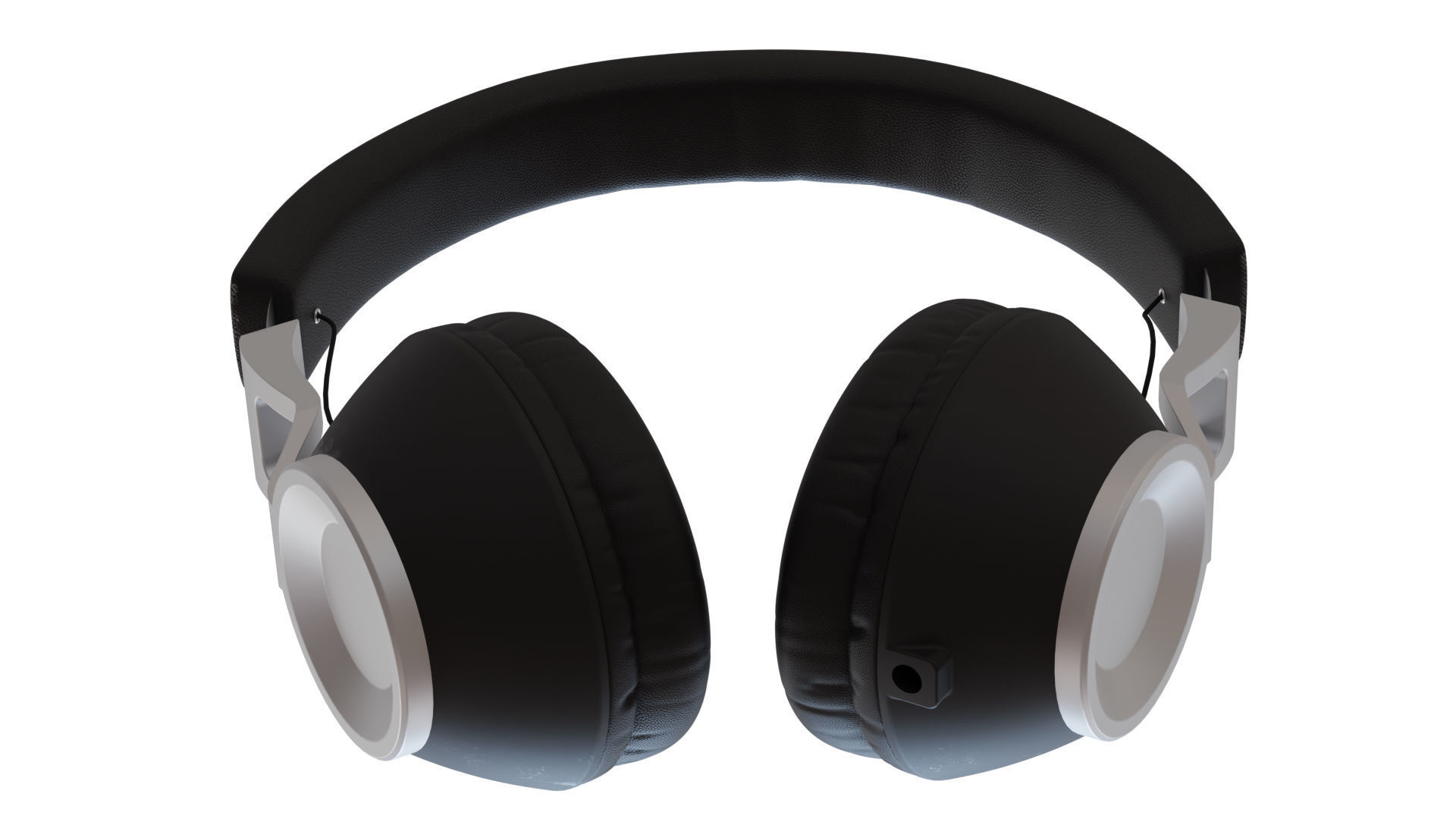 Headphones BLOW Low-poly 3D model_3