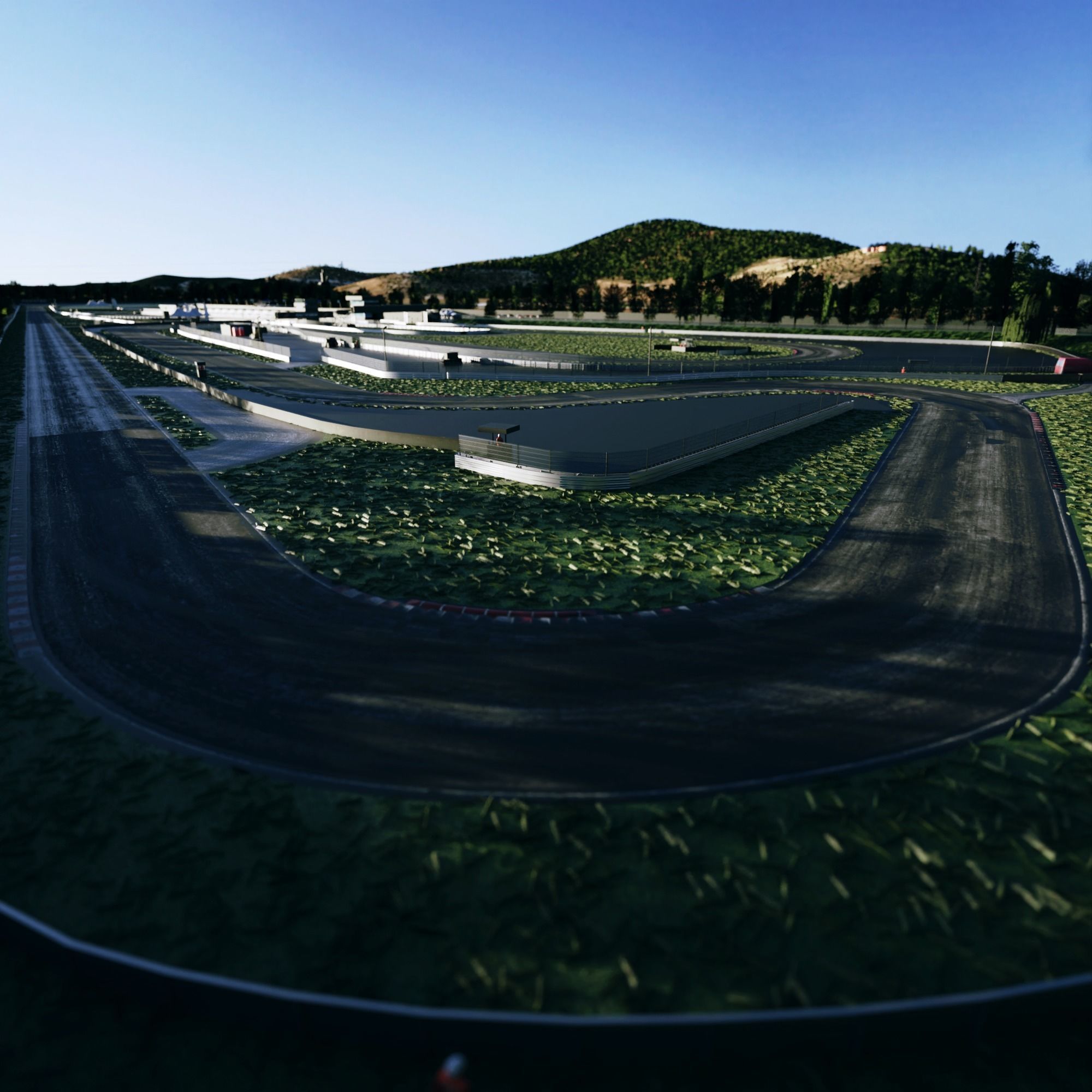 Magione Circuit Italy Low-poly 3D model_1